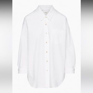 Aritzia Wilfred Free Relaxed Button Up